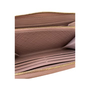 Burberry - Pink Sparkle Leather Zip Wallet