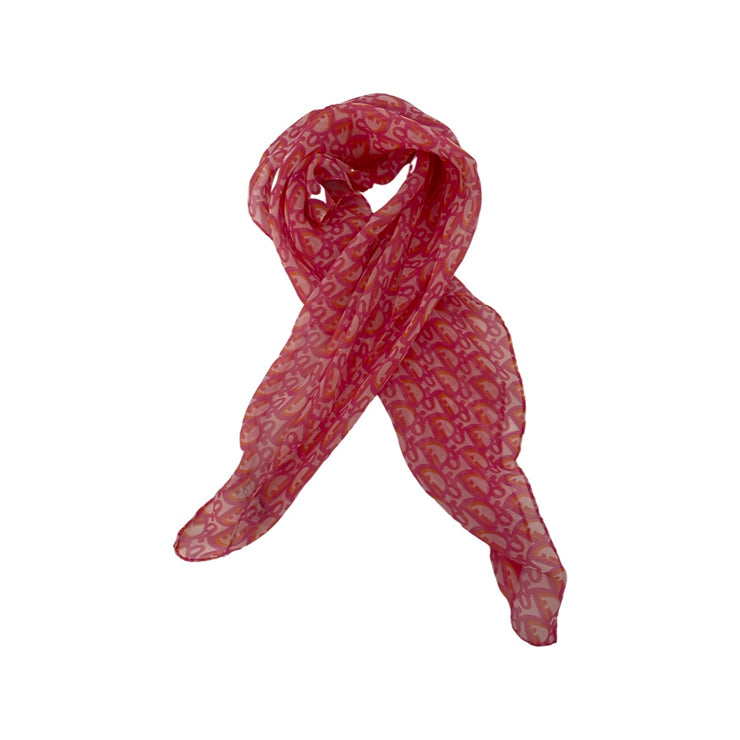 Dior - Pink Diorissimo Silk Scarf