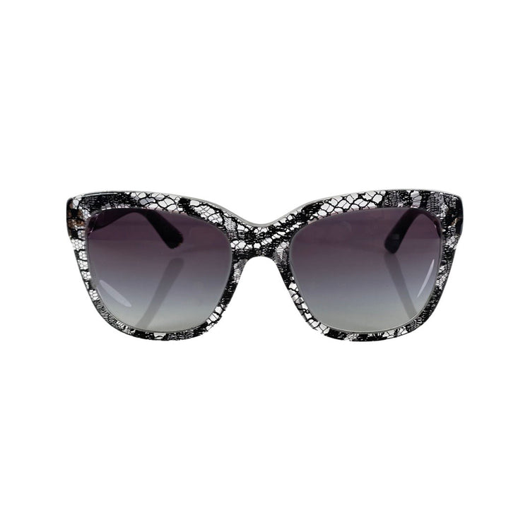 Dolce and gabbana lace glasses best sale