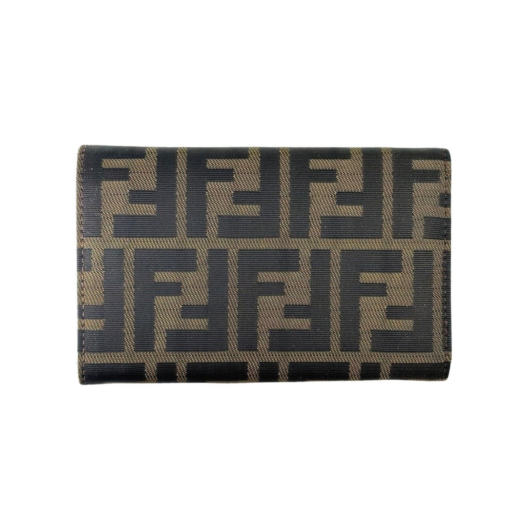 Fendi Zucca Canvas Bifold Wallet