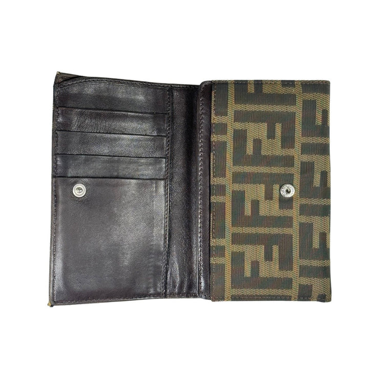 Fendi - Zucca Canvas Bifold Wallet