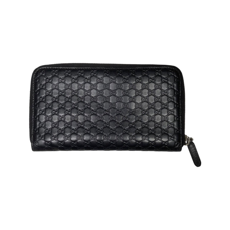 Gucci 2024 Black Pebbled Leather Wallet