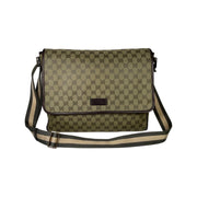 Gucci - GG Supreme Beige Coated Canvas Messenger Bag