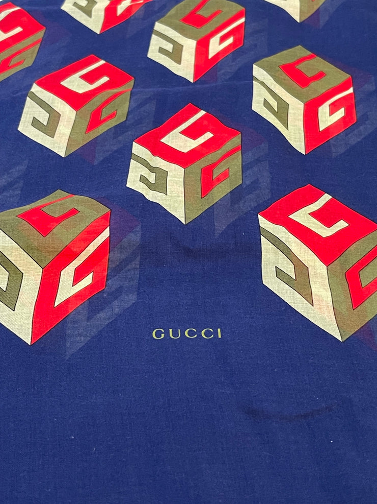 Gucci - Gucci cube Scarf / Shawl