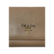 Prada - Beige Saffiano Long Wallet