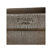 Prada - Brown Leather Tote w/ Pouch