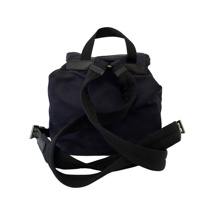 Prada - Plum Tessuto 2 Pocket Backpack