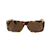 Saint Laurent -  YSL NEW Lenny Rectangle Tortoise Sunglasses