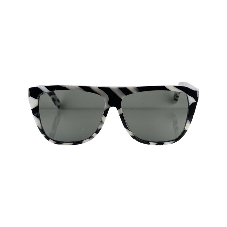 Saint Laurent - YSL NEW White/Black/Grey Sunglasses
