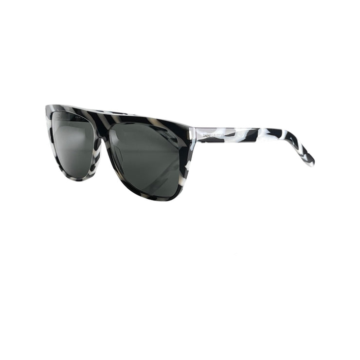 Saint Laurent - YSL NEW White/Black/Grey Sunglasses