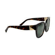 Valentino Garavani - NEW Brown Havana Gold Rockstud Sunglasses