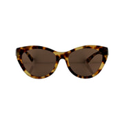 Valentino Garavani - NEW Light Havana V Logo Sunglasses