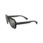 Versace - NEW Black & Silver Mirror Sunglasses