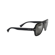 Versace - NEW Black & Silver Mirror Sunglasses